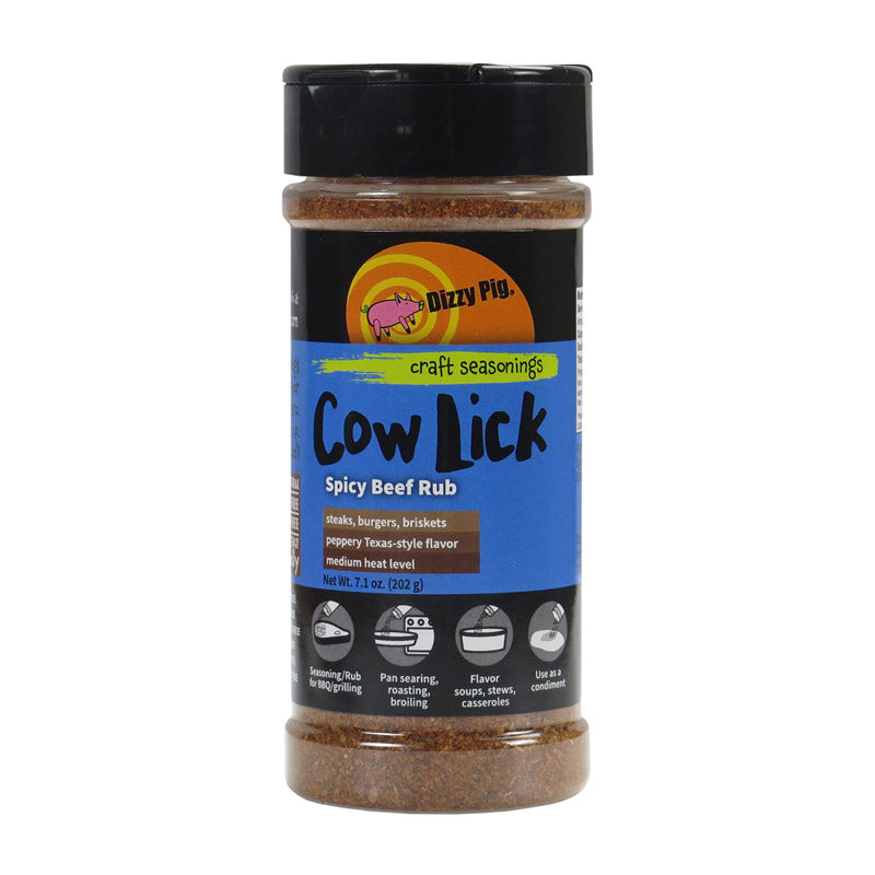 BBQ RUB COW LICK 7.1OZ