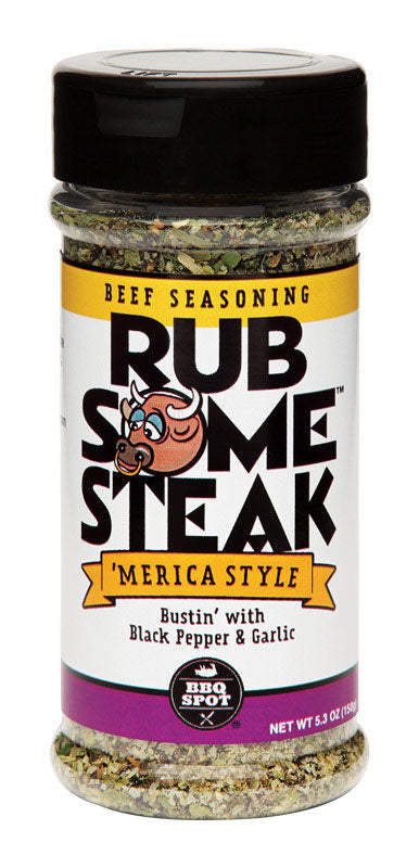 RUB SOME STEAK SEASONING